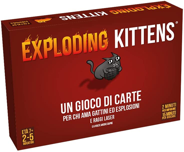 Scatola di Exploding Kittens